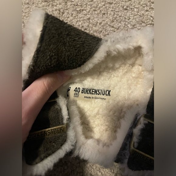 Mocha Shearling Birkenstock - Picture 3 of 3